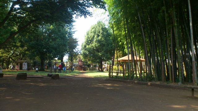 公園内