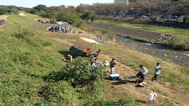 清瀬金山緑地公園河原 格安バーベキューレンタルのbbq Hope